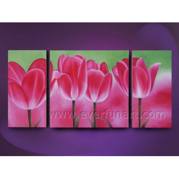 Whoesale Beautiful Oil Painting of Flower on Canvas (FL3-190)